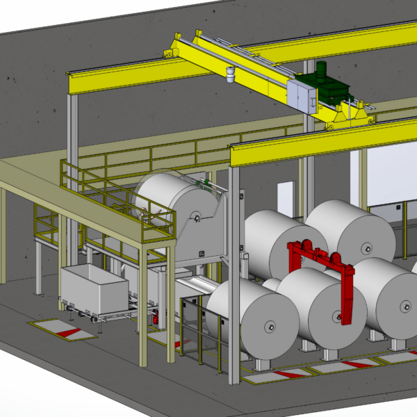 Crane Control and Production Automation for a Major North American Paper Producer