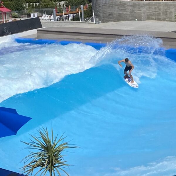 deep water standing wave pool Siemens automation controls case study